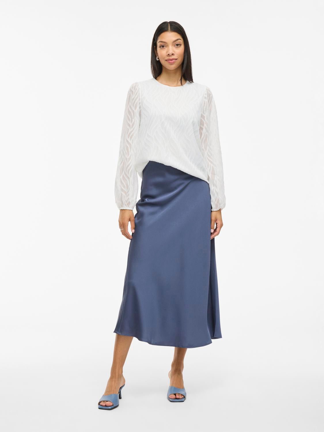 VIMIKA Top - Cloud Dancer - VERO MODA & VILA Bergvik